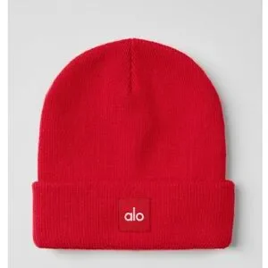 ALO Yoga | Accessories | Alo Everyday Beanie Nwt Bold Red  display picture 1